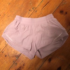 Lilac lulu athletic shorts